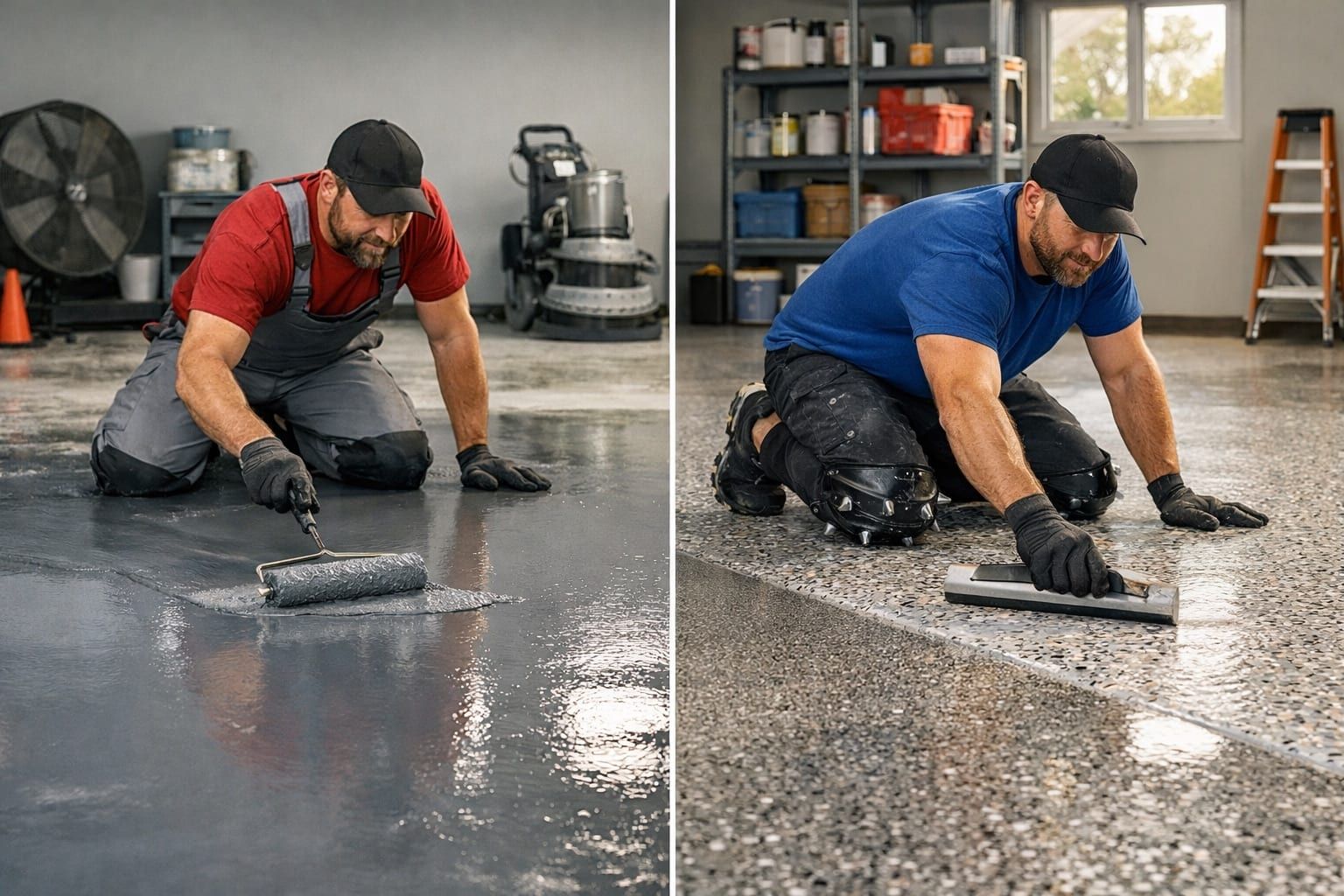 Editorial image for: Epoxy vs. Polyaspartic Coatings: An Honest Side-by-Side