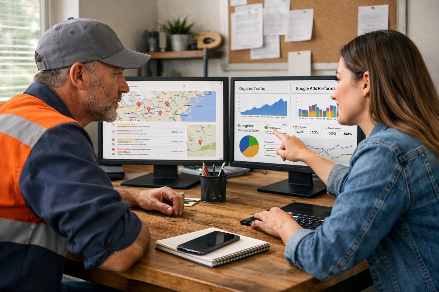 Editorial image for: SEO vs Google Ads for Contractors: We Run Both — Here's Which Books More Jobs